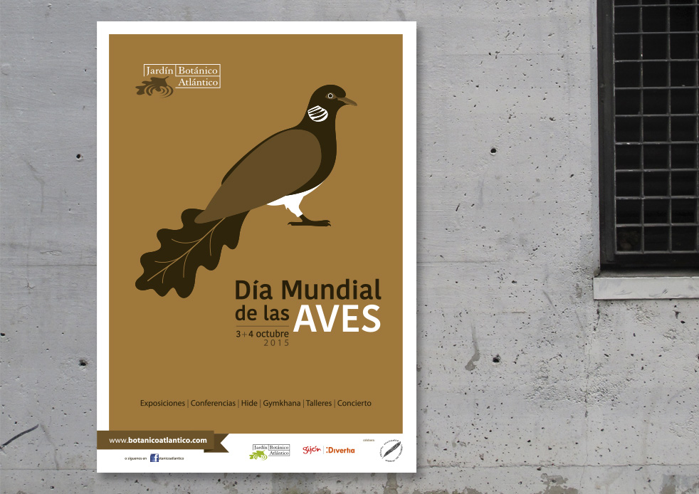 Cartel Día mundial de las aves